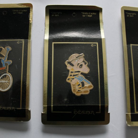 Excalibur Vintage Tintin, Astérix et Obélix and Lucky Luke Enamel Pin - Picture 12 of 16